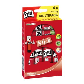 Buy Pritt Glue Stick Original Multipack Blister 4 x 11 g