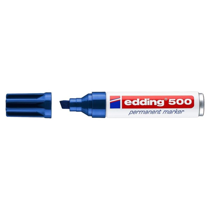 edding 500 Permanentmarker blau