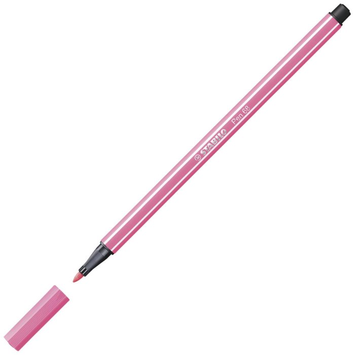 Premium-Filzstift - STABILO Pen 68 - Einzelstift - rosa 68/29