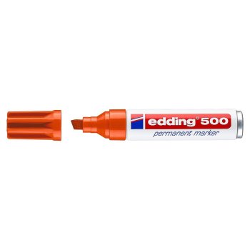 edding 500 Permanentmarker orange