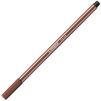 Premium-Filzstift - STABILO Pen 68 - Einzelstift - siena...