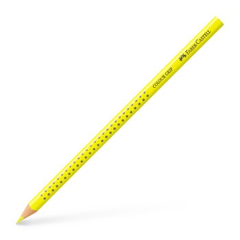 FABER-CASTELL Dreikant-Buntstift Colour GRIP, lichtgelb...