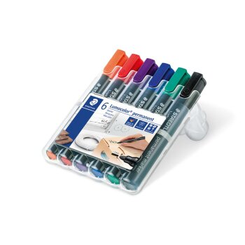 STAEDTLER Lumocolor 352 Permanentmarker 6er Box