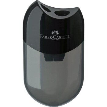 FABER-CASTELL Doppelspitzdose, schwarz