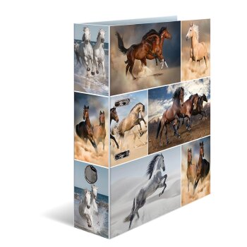 HERMA Motivordner "Animals", DIN A4, Pferde