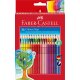 FABER-CASTELL Dreikant-Buntstifte Colour GRIP, 36er Etui