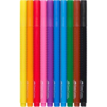 FABER-CASTELL fixky GRIP COLOUR MARKER - 10  farebné