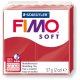FIMO SOFT Modelliermasse, ofenh&auml;rtend, weihnachtsrot, 57 g