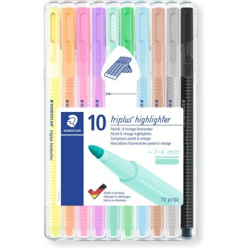 STAEDTLER 362 triplus textsurfer Textmarker 10er Box