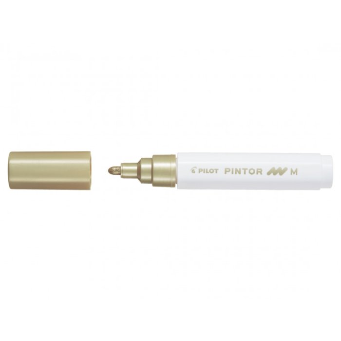 PILOT Pigmentmarker PINTOR, medium, gold