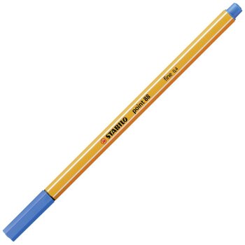 Fineliner - STABILO point 88 - Einzelstift - mittelblau...