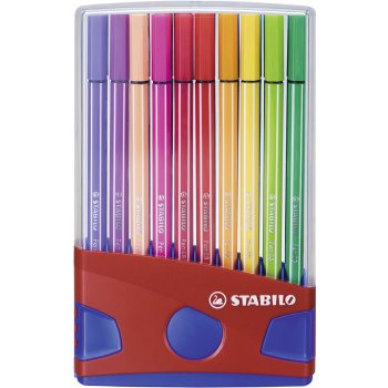 Premium-Filzstift - STABILO Pen 68 - ColorParade - 20er Pack - mit 20 verschiedenen Farben