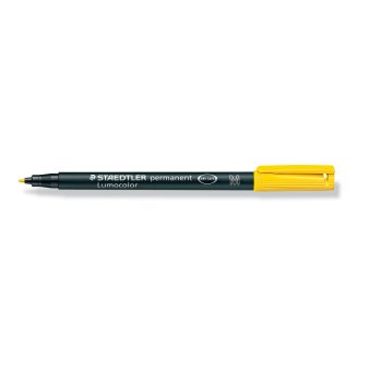 STAEDTLER Lumocolor 317 permanent Universalstift 1,0mm gelb
