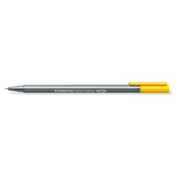 STAEDTLER 334-10 triplus Fineliner lichtgelb