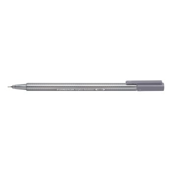 STAEDTLER 334-85 triplus Fineliner taubengrau