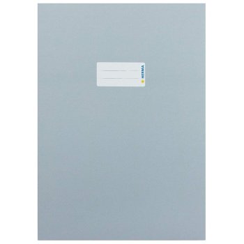 HERMA Heftschoner, aus Karton, DIN A4, grau