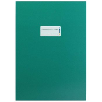 HERMA Heftschoner, aus Karton, DIN A4, dunkelgrün