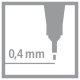 Fineliner - STABILO point 88 - Einzelstift - purpur 88/19