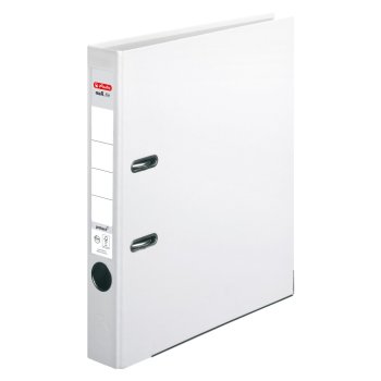 herlitz Ordner maX.file protect A4 50mm weiss 5er Pack