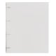 herlitz Ringbuch PP A4 4-Ring 30mm transparent