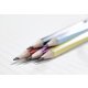 Bleistift mit Radierer - STABILO pencil 160 in pink, blau, orange - Härtegrad HB - 3er Pack