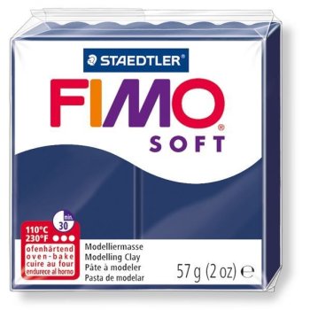 FIMO SOFT Modelliermasse, ofenhärtend, windsorblau,...