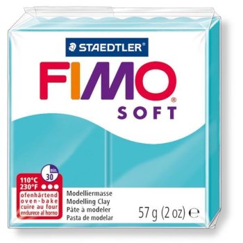 FIMO SOFT Modelliermasse, ofenhärtend, pfefferminz,...