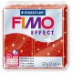 FIMO EFFECT Modelliermasse, ofenh&auml;rtend, glitter-rot, 57 g