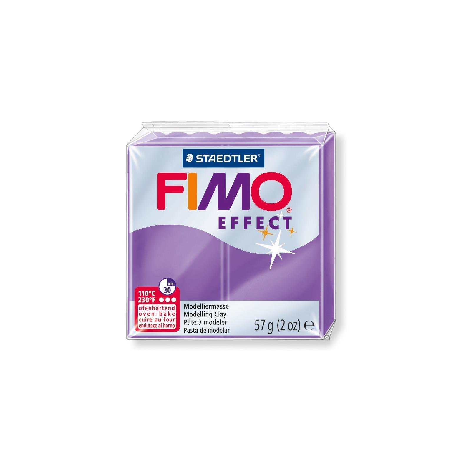 FIMO EFFECT Modelliermasse ofenhärtend transparent 57 g 