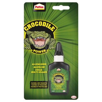 Pattex Adventure Crocodile Power Alleskleber, 50 g Flasche