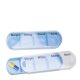 Lifemed 7-Tage-Tablettenbox, Kunststoff, weiß / blau
