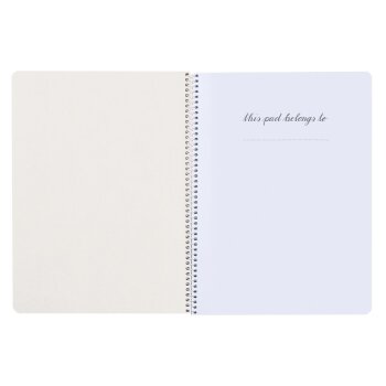 herlitz Collegeblock "Frozen Glam", DIN A4, kariert