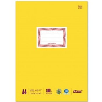 URSUS [OE] Heftumschlag aus Papier DIN A4 gelb