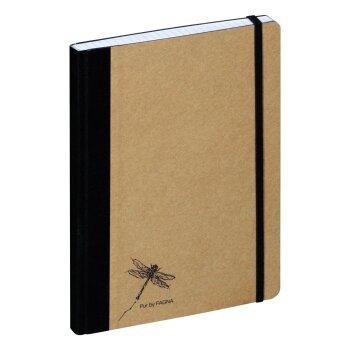 PAGNA Notizbuch A5 Pur 192S kariert natur