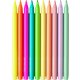 FABER-CASTELL Fasermaler GRIP Neon + Pastell, 10er Etui