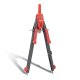 ARISTO BTS Schnellverstellzirkel, neonrot