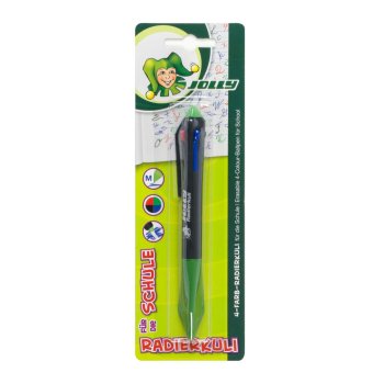 JOLLY 4-Farb-Radierkugelschreiber