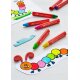 FABER-CASTELL Dreikant-Wachsmalkreide Jumbo, 24er Etui
