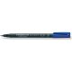 STAEDTLER Lumocolor 318 permanent Universalstift 0,6mm blau