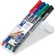 STAEDTLER Lumocolor 313 permanentné univerzálne popisovače 0,4 mm - 4 ks v boxe