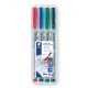 STAEDTLER Lumocolor 315 NonPermanent univerzálne popisovače 1,0mm - 4 farby