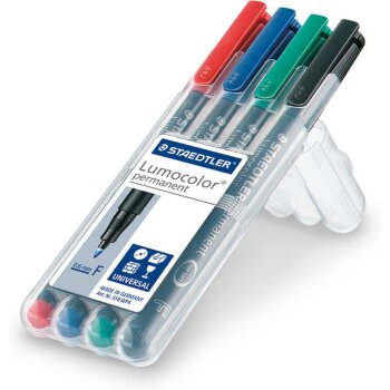 STAEDTLER Lumocolor 318 permanent Universalstifte 0,6mm...