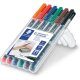 STAEDTLER Lumocolor 318 permanent Universalstifte 0,6mm 6er Box