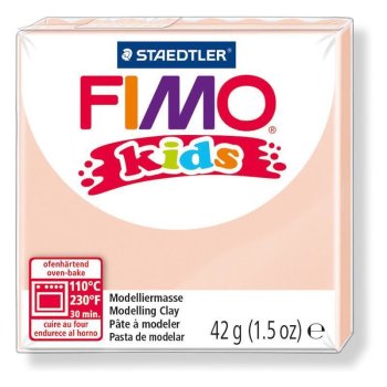 FIMO kids Modelliermasse, ofenhärtend, hautfarben, 42 g