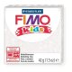 FIMO kids Modelliermasse, ofenh&auml;rtend, glitter-wei&szlig;, 42 g