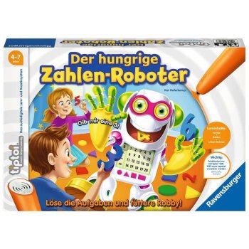 Ravensburger tiptoy® Der hungrige Zahlen-Roboter