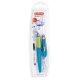 herlitz Schulfüllhalter my.pen blau/neon für Rechtshänder