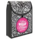 HERMA Schulbox FlexiBag, aus PP, schwarz / pink