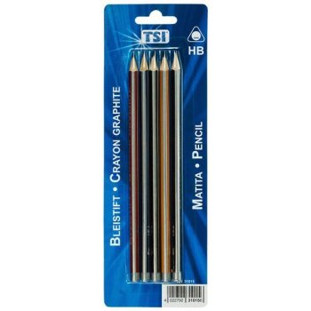 TSI Bleistifte HB, 5er Set