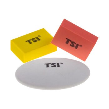 TSI Radiergummi Set für Bleistifte und Farbstifte